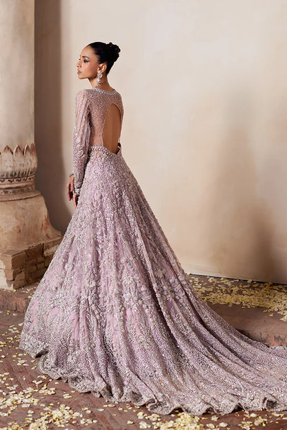 Soraya | Lavender Net Embellished Bridal Gown