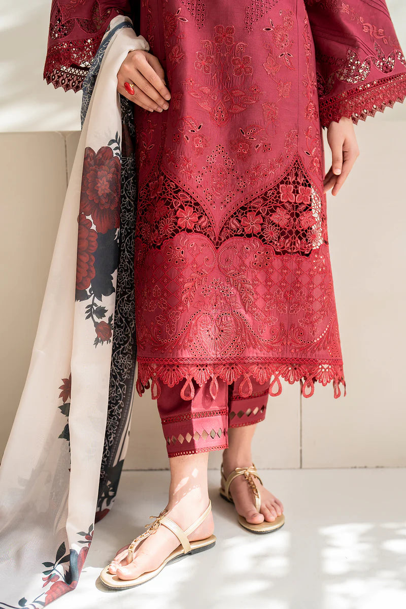 Baroque | Red Lawn Embroidered Suit