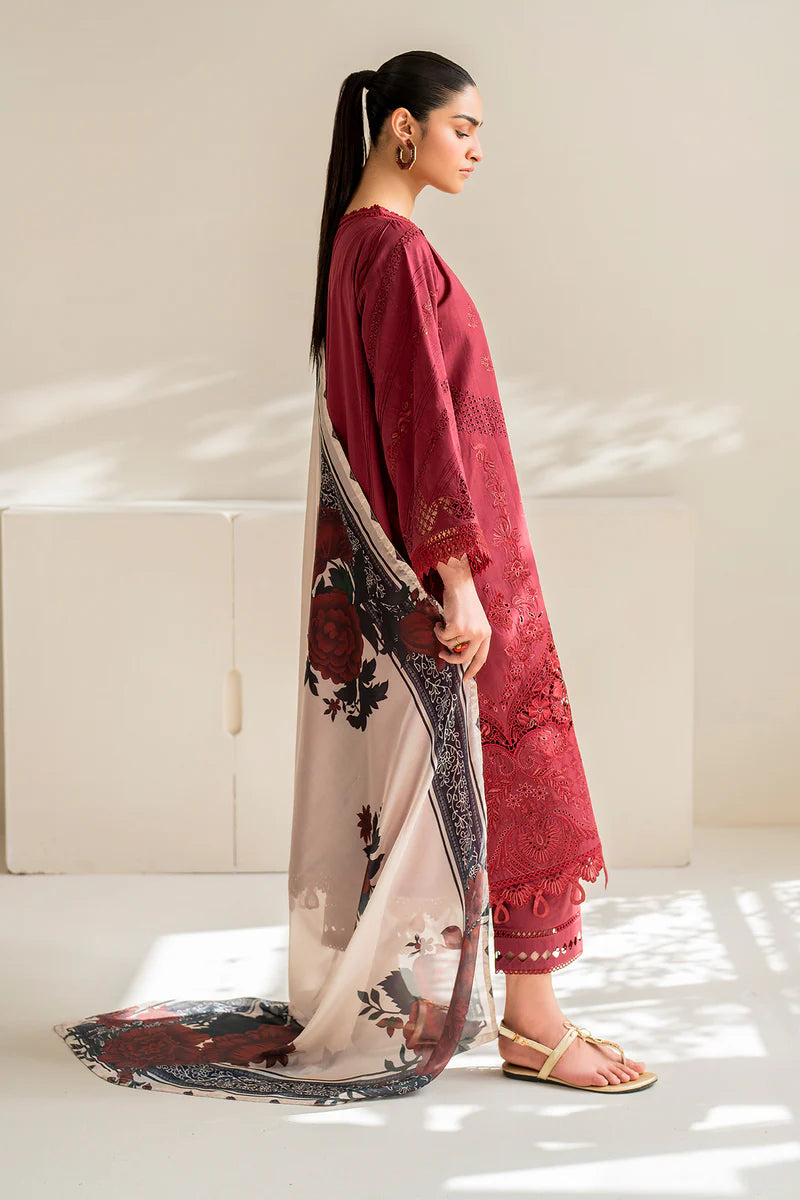 Baroque | Red Lawn Embroidered Suit