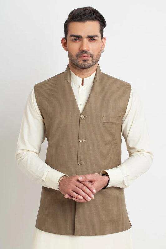 Light Duck Green Silk Waistcoat