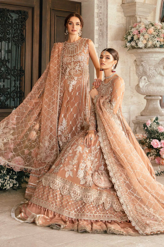 Maria B | Mbroidered Net Embellished Lehenga