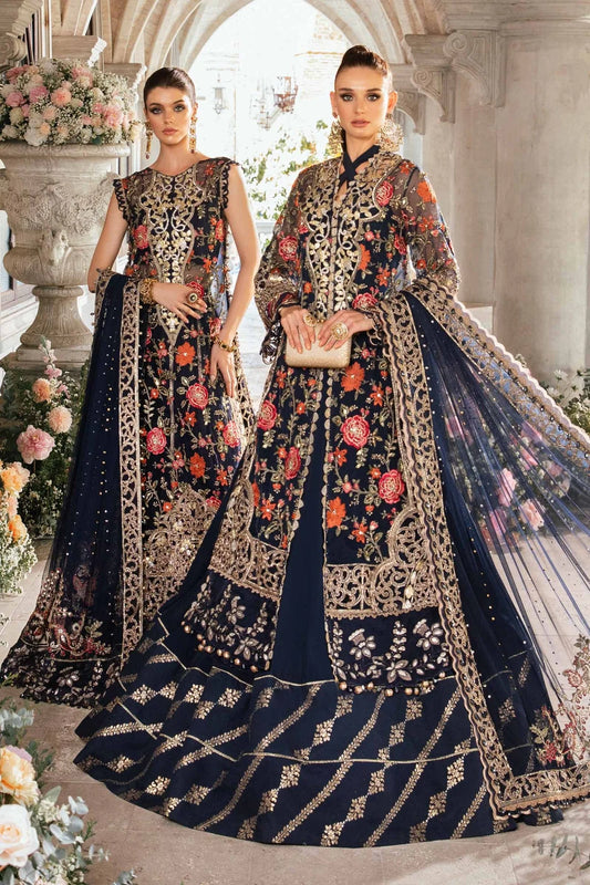 Maria B | Mbroidered Organza Lehenga