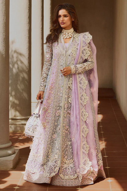 Soraya | Multicolor Organza Hand Embroidered Embellished Sharara