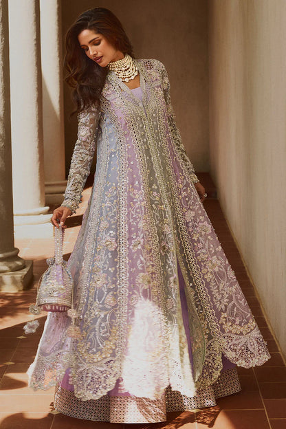 Soraya | Multicolor Organza Hand Embroidered Embellished Sharara