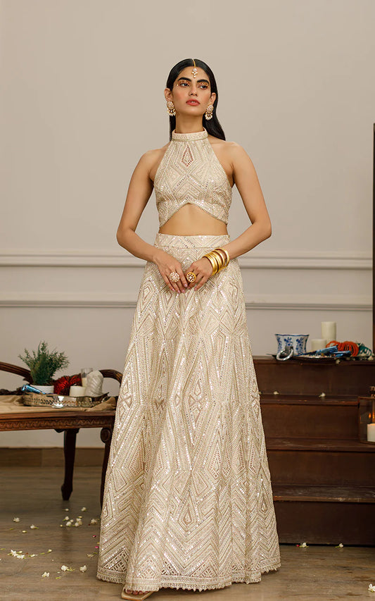 Karisma | Chiffon Embroidered Lehenga