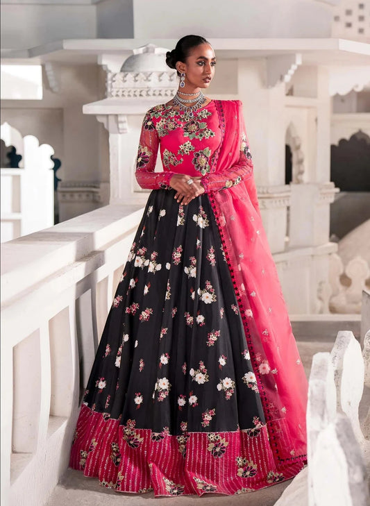 Bano | Wedding Wear Embellished Lehenga