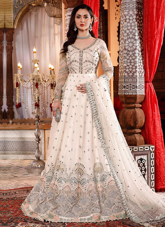 Maria B | Luxury Formals Embroidered Gown